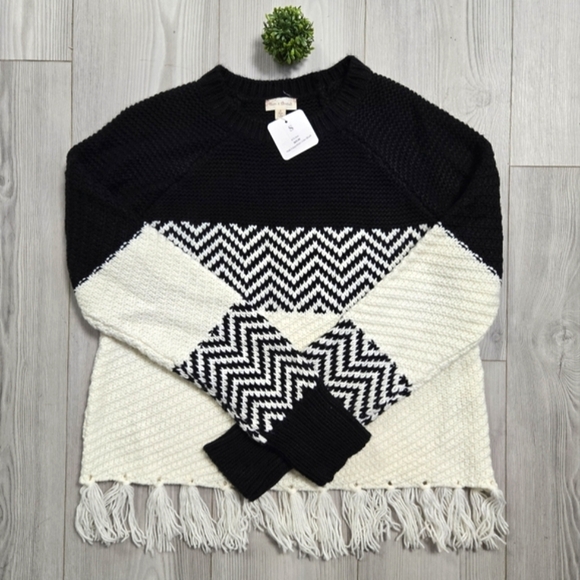 Hem & Thread Fringe Sweater - Picture 4 of 4